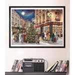 Clementoni 1000 db-os Compact puzzle - Karácsonyi séta 