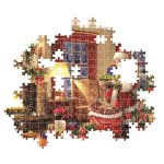 Clementoni 1000 db-os Compact puzzle - Karácsonyi séta 