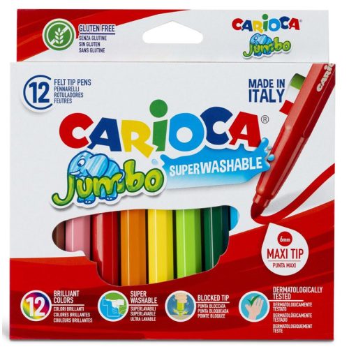 Carioca - Jumbo filctoll 12 db-os