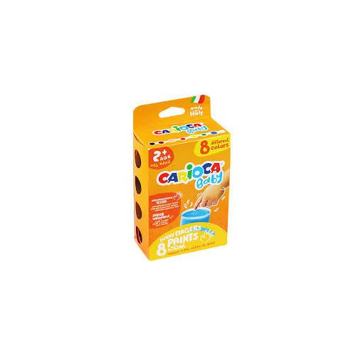 Carioca - Baby ujjfesték 8x50 ml 