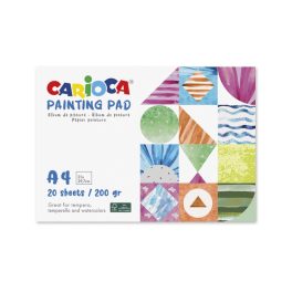 Carioca - Rajzlap tömb festéshez A4-es 20 oldalas  