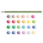 Carioca Supercolor háromszögletű színes ceruza 24 db-os