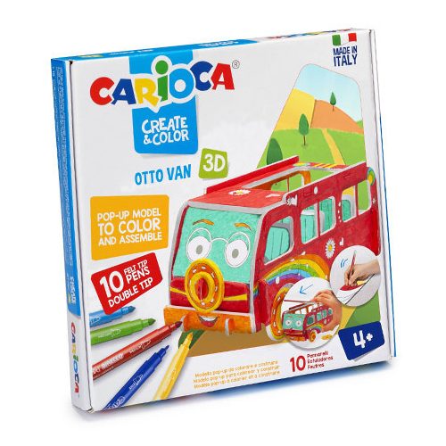 Carioca 3D készlet - Kisbusz