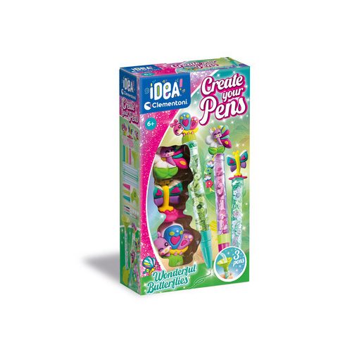 IDEA Tollkészítő készlet - Csodálatos pillangók - Clementoni