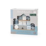 Label-Label montesszori formaépítő kék színben rudas fa építőjáték