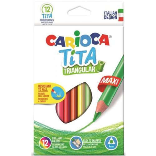 Carioca TITA  MAXI színesceruza - 12 színnel