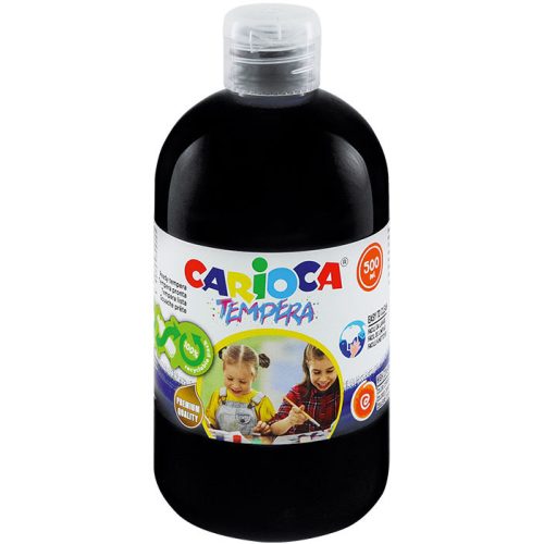 Carioca Tempera - Fekete 500 ml-es