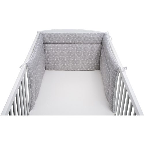 Bubaba fejvédő,rácsvédő - Grey snowflakes