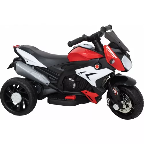 Apollo elektromos gyerekmotor 3 kerekű Ocie - Piros