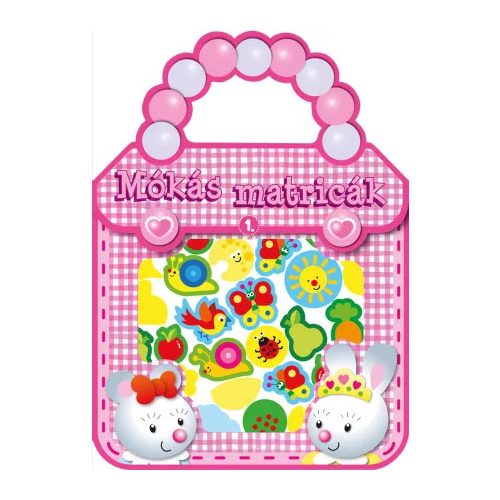 Mókás matricák 1. - rózsaszín