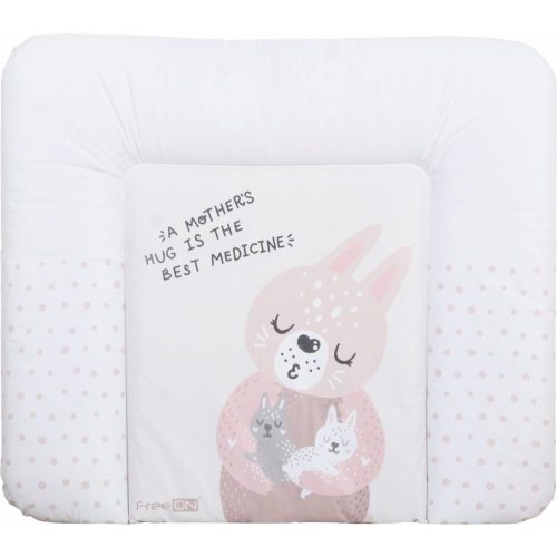 FreeON pelenkázó lap puha 85x72 cm - Love bunny