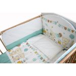 Bubaba 6 részes ágynemű szett - Kék Lufis Maci