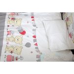 Bubaba 6 részes ágyneműszett - Szürke Lufis Maci