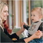 FreeON szilikon előke - Szürke medve