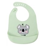 FreeON szilikon előke - Zöld koala