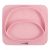 FreeON szilikon tányér Mackó - Rózsaszín