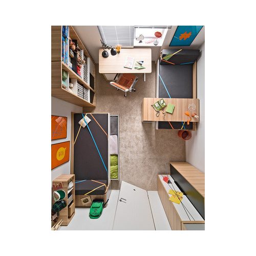 VOX Evolve 4 fiókos íróasztal 140 cm