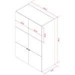 VOX Young Users 2 ajtós gardróbszekrény