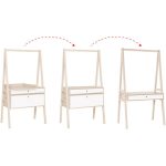 VOX Spot íróasztallá alakítható 2 fiókos pelenkázó komód