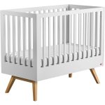 VOX Mitra átalakítható 70x140-es babaágy, kiságy - Fehér