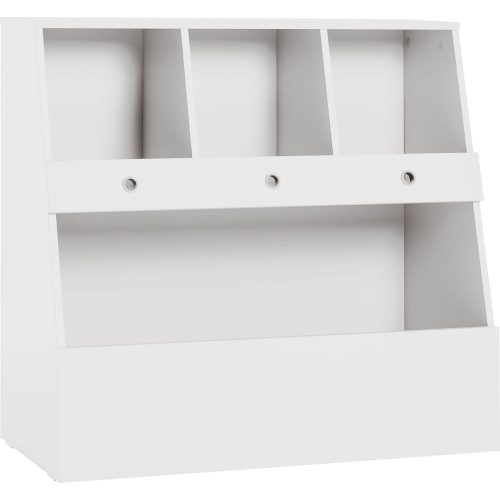 VOX Tuli nyitott játéktároló - Fehér