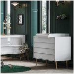 VOX Bosque 4 fiókos pelenkázó komód- Fehér