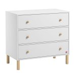 VOX Tela 3 fiókos komód- White