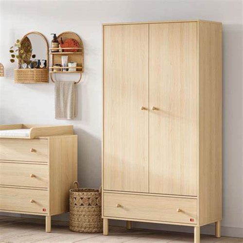 VOX Tela 2 ajtós, fiókos nagyszekrény- Oak