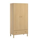 VOX Tela 2 ajtós, fiókos nagyszekrény- Oak