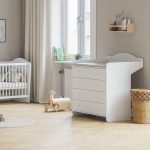 VOX Megeve pelenkázó komód toldalékkal-fehér