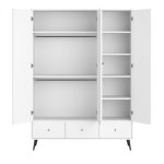 VOX Blanca 3 ajtós nagyszekrény- fehér