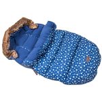 FreeON univerzális babakocsi bundazsák, lábzsák 100x55 cm-es víztaszító - Kék