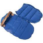 FreeON univerzális babakocsi bundazsák, lábzsák 100x55 cm-es víztaszító - Kék