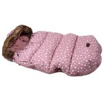 FreeON univerzális babakocsi bundazsák, lábzsák 100x55 cm-es víztaszító - Rózsaszín