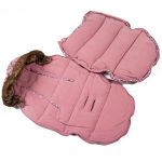 FreeON univerzális babakocsi bundazsák, lábzsák 100x55 cm-es víztaszító - Rózsaszín