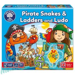   Kalózok, kígyók, létrák (Pirate Snakes & Ladders and Ludo), ORCHARD TOYS OR040