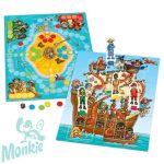 Kalózok, kígyók, létrák (Pirate Snakes & Ladders and Ludo), ORCHARD TOYS OR040