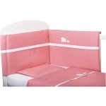 Bubaba 6 részes ágynemű szett -Rózsaszín elefántos