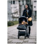 FreeON Nord univerzális babakocsi bundazsák 100x55 cm-es -Black