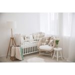 Bubaba 12 db-os ágynemű szett- Barna kutya-cica -