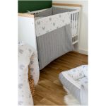 Bubaba 6 részes ágynemű szett -Kötött hatású szürke szivárványos