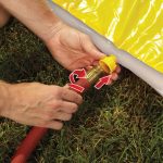 Colorbaby -Dupla Vízicsúszda – 480 x 137 cm, 2 Boogie matraccal