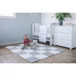 Apollo Free2play Baby puzzle habszivacs játszószőnyeg- Szürke/fehér