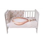 Bubaba 6 részes ágynemű szett- Flying bunny beige