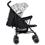 FreeON Simple sport babakocsi- Fekete fehér mintás