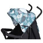 FreeON Simple sport babakocsi- Kék levél mintás