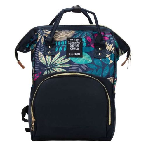 FreeON Simply pelenkázó hátizsák – sötétkék