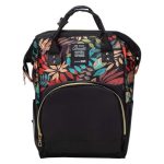 FreeON Simply pelenkázó hátizsák – fekete