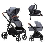 FreeON Bloom 4in1 multifunkciós babakocsi - Dark grey-Kiállított darab !