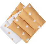 Bubaba 6 részes ágynemű szett- Yellow hearts